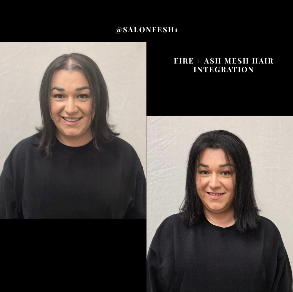 Hair transformation by Salon Fresh